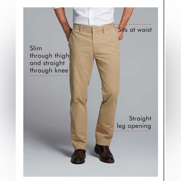 SOLD Banana Republic Chino Charcoal Emerson Pant 31x32 - Picture 6 of 7